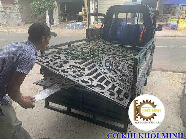 cắt sắt hoa văn cnc