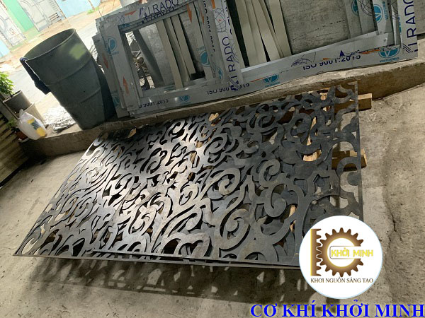 cắt sắt hoa văn cnc