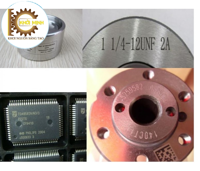 Khắc Laser chi tiết máy